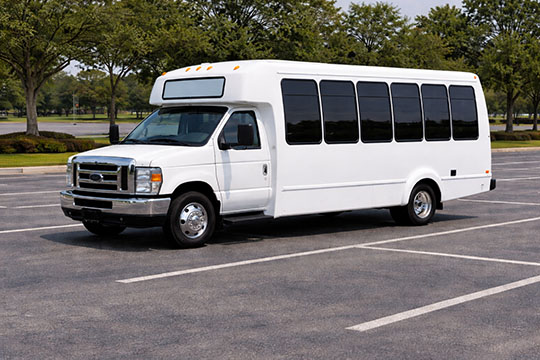 20-passenger minibus available for charter in Lancaster, CA